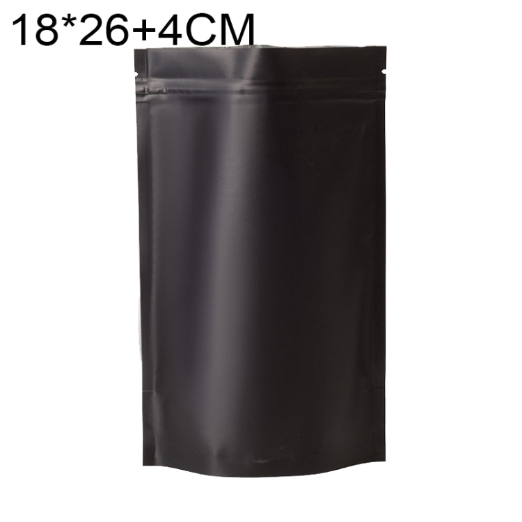 100 buste stand-up in alluminio opaco 16x24+4cm