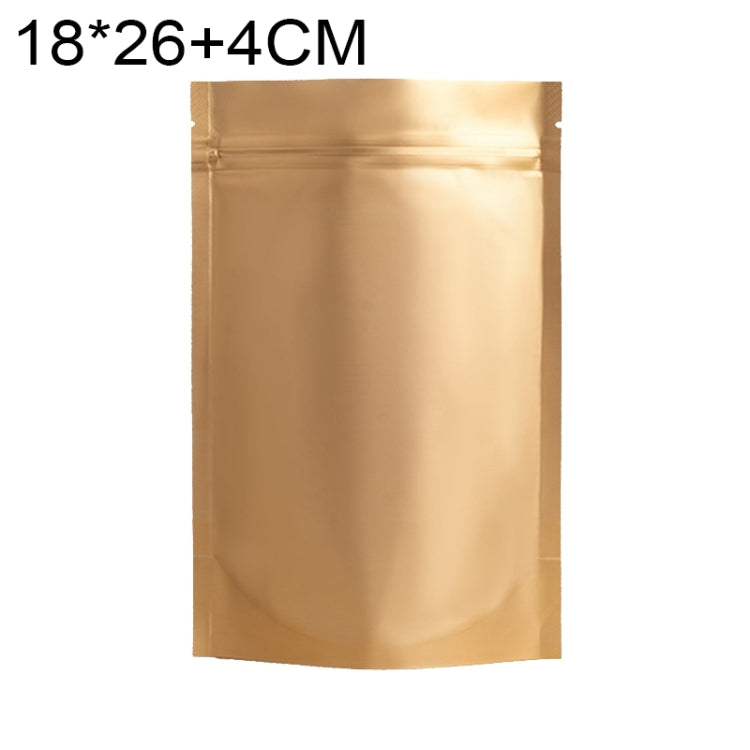 100 buste stand-up in alluminio opaco 16x24+4cm