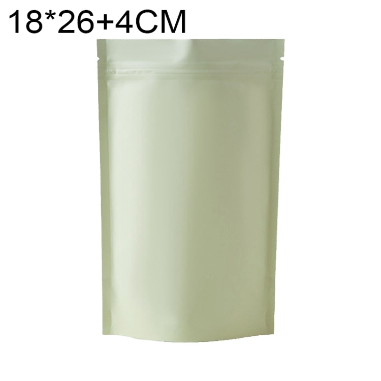 100 buste stand-up in alluminio opaco 16x24+4cm
