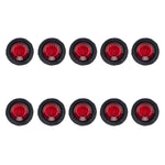 Lampada LED posizione laterale rotonda per rimorchio 12V