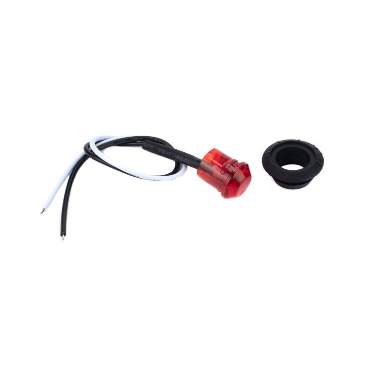 Lampada LED posizione laterale rotonda per rimorchio 12V