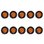 Lampada LED posizione laterale rotonda per rimorchio 12V