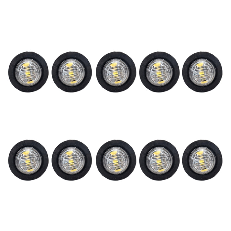 Lampada LED posizione laterale rotonda per rimorchio 12V
