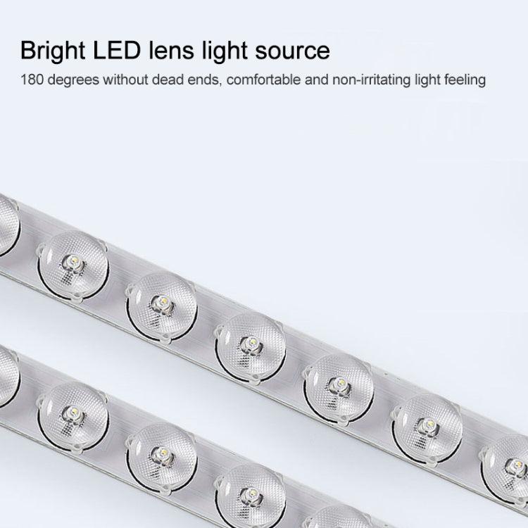 Plafoniera LED rotonda da soffitto effetto legno 40 cm grigia 24W 3CCT EDA002470203D 8055598010315 B7987