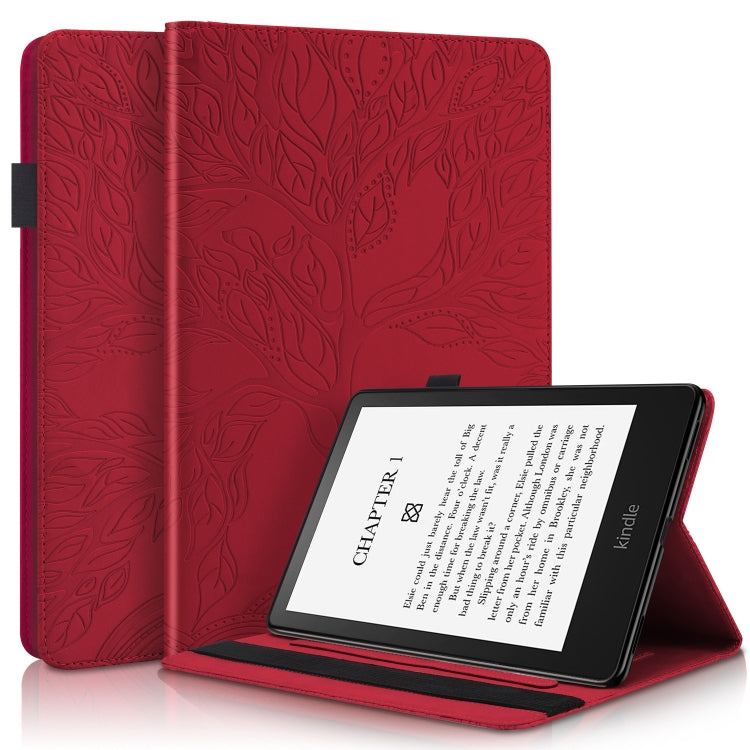 Custodia in pelle serie Life Tree per Amazon Kindle Paperwhite 5 2021