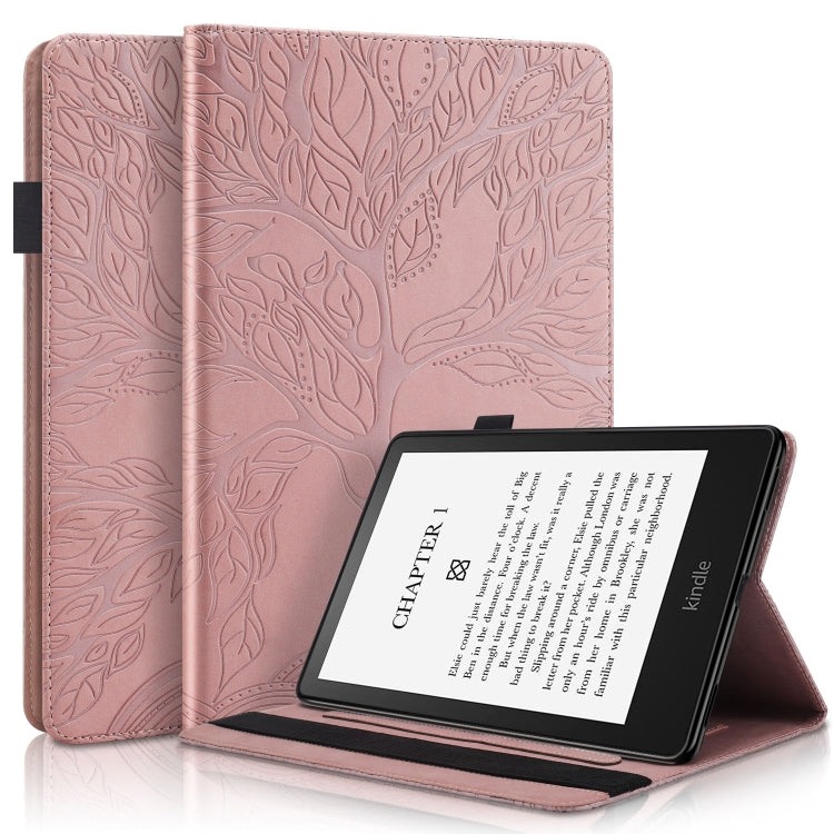 Custodia in pelle serie Life Tree per Amazon Kindle Paperwhite 5 2021