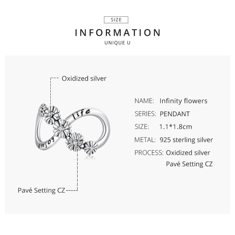 Accessori per gioielli fai-da-te in argento 925 con fiori