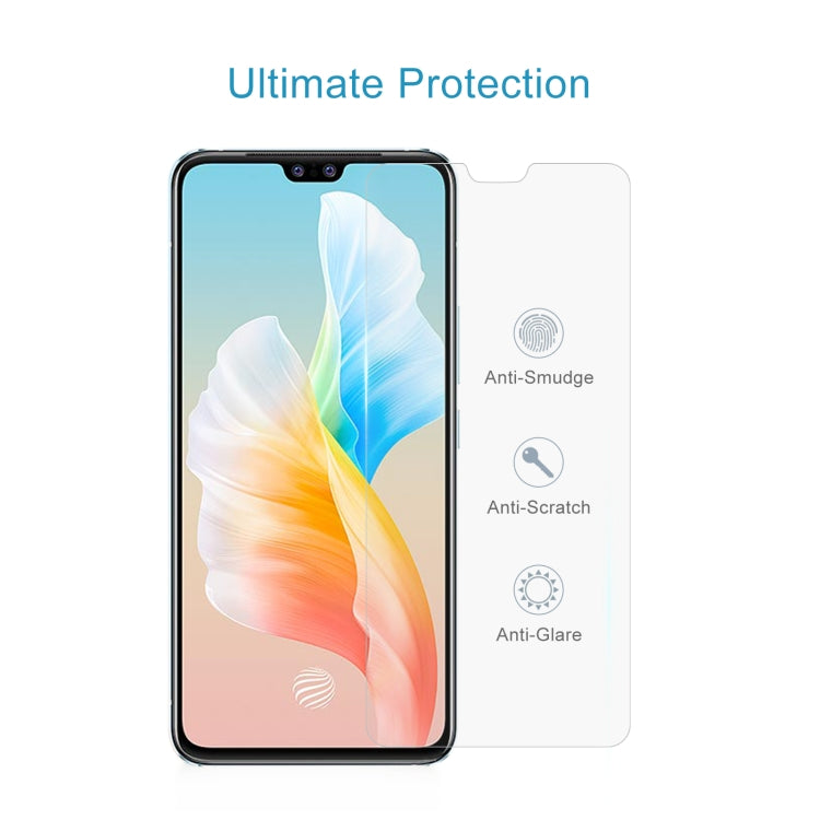 Pellicola in vetro temperato 9H 2.5D 0,26 mm per vivo S10 / S10 Pro