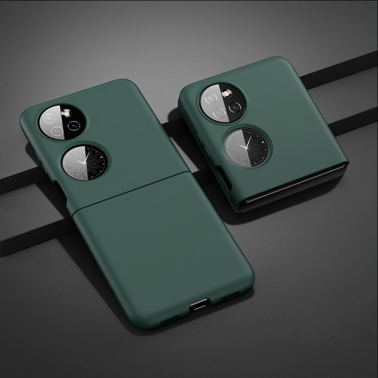 Custodia ultrasottile per Huawei P50 Pocket con finitura spruzzata d'olio