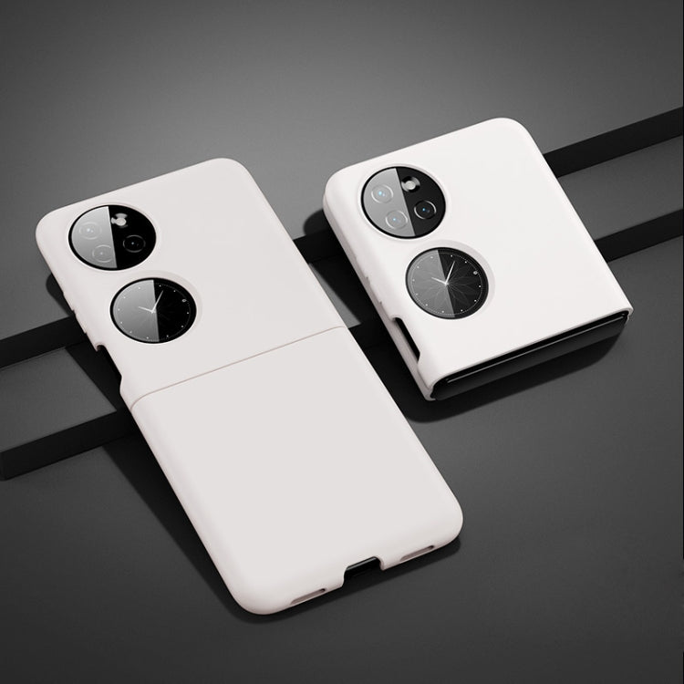 Custodia ultrasottile per Huawei P50 Pocket con finitura spruzzata d'olio