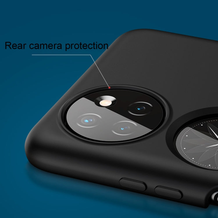 Custodia ultrasottile per Huawei P50 Pocket con finitura spruzzata d'olio