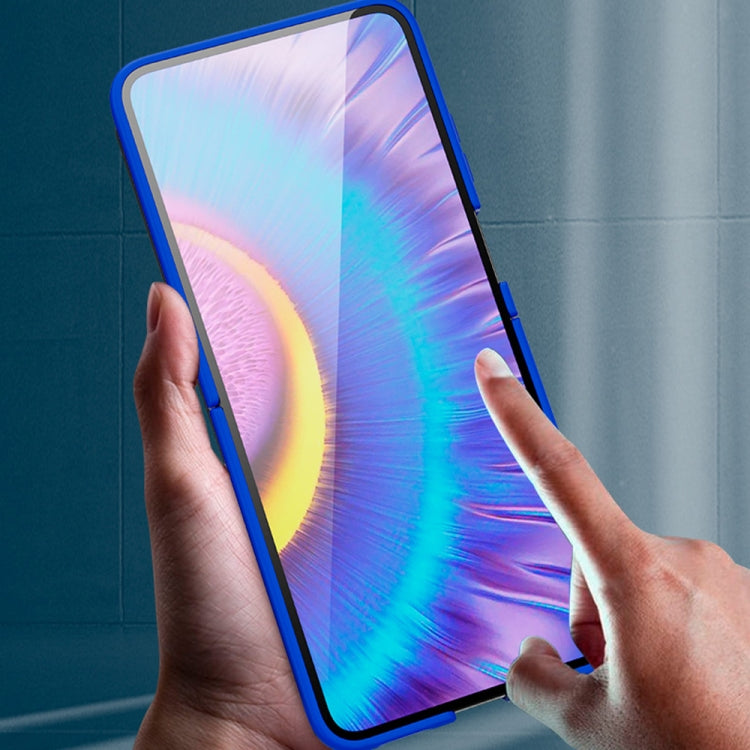 Custodia ultrasottile per Huawei P50 Pocket con finitura spruzzata d'olio