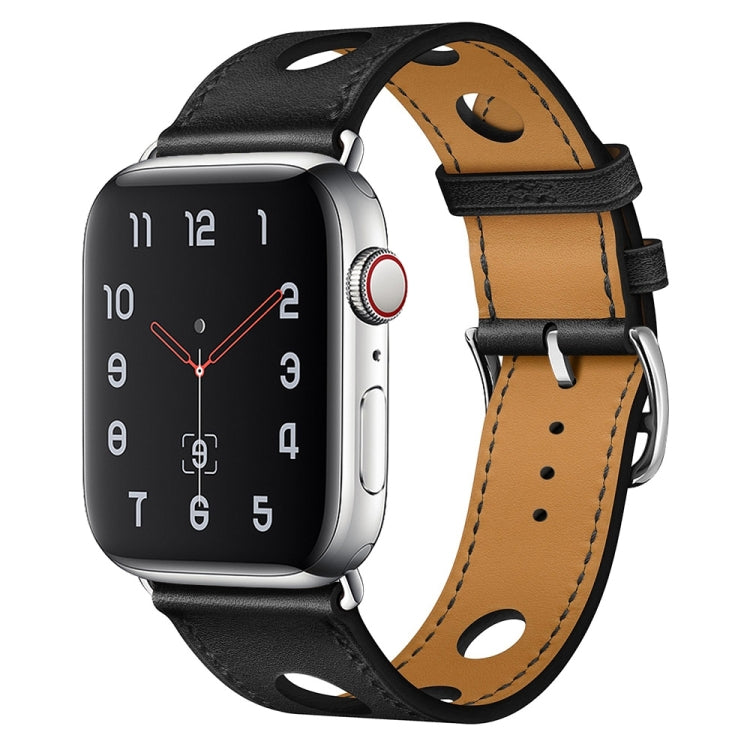 Cinturino in PU con fibbia argento per Apple Watch