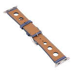 Cinturino in PU con fibbia argento per Apple Watch