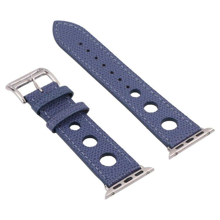 Cinturino in PU con fibbia argento per Apple Watch