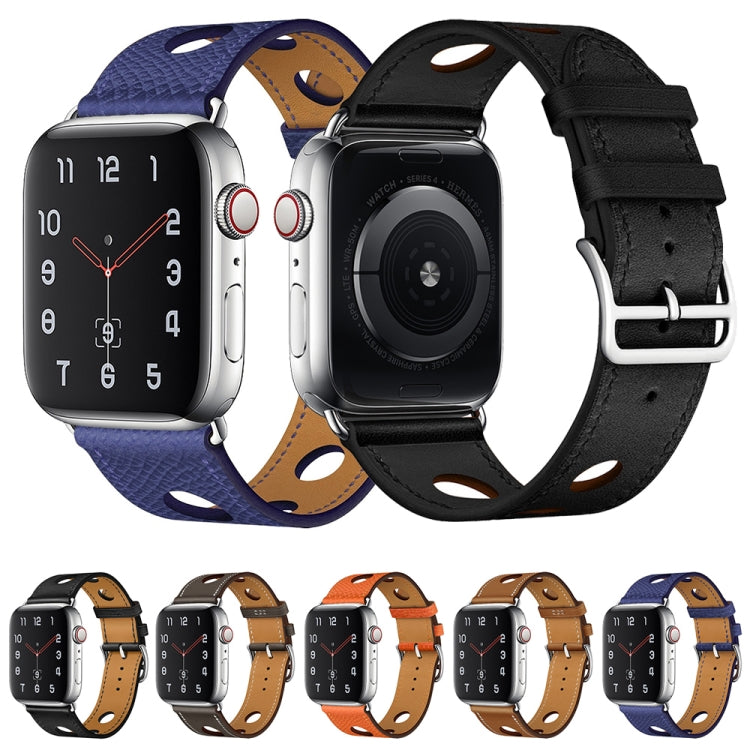 Cinturino in PU con fibbia argento per Apple Watch