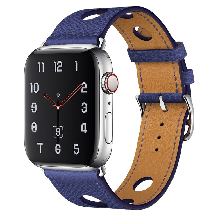Cinturino in PU con fibbia argento per Apple Watch