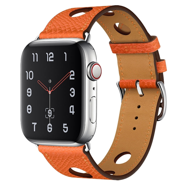 Cinturino in PU con fibbia argento per Apple Watch