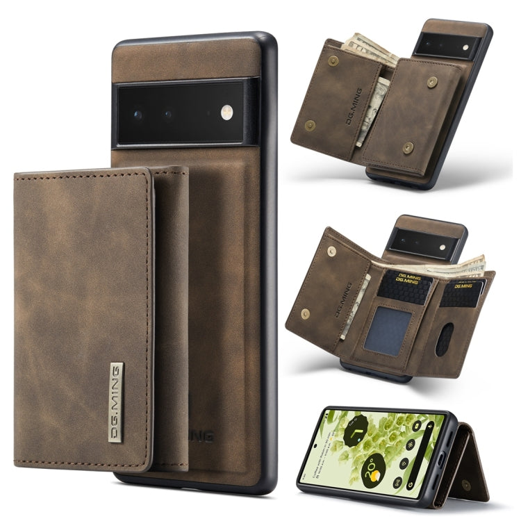 Custodia 3-Fold Multi Card Wallet magnetica per Google Pixel 6 Pro