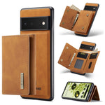 Custodia 3-Fold Multi Card Wallet magnetica per Google Pixel 6 Pro