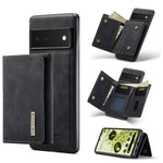 Custodia 3-Fold Multi Card Wallet magnetica per Google Pixel 6 Pro