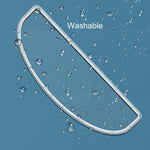 Visiera antiappannamento casco in TAC trasparente 28x10 cm