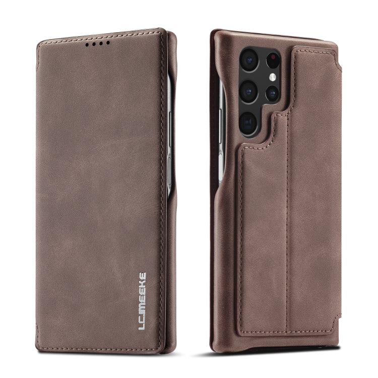 Custodia portafoglio in pelle per Samsung Galaxy S22 Ultra 5G