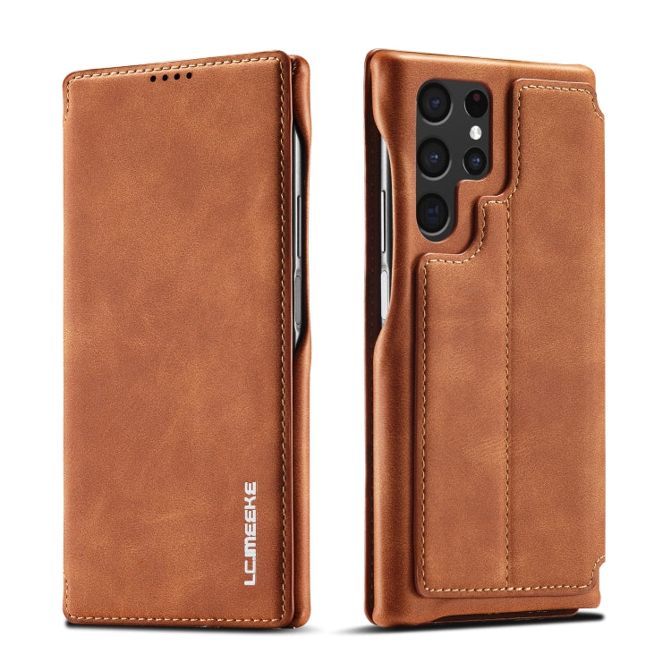 Custodia portafoglio in pelle per Samsung Galaxy S22 Ultra 5G