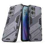 Custodia antiurto Punk Armor 2 in 1 PC TPU con supporto invisibile per OPPO