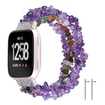 Cinturino in pietra grezza per Fitbit Versa
