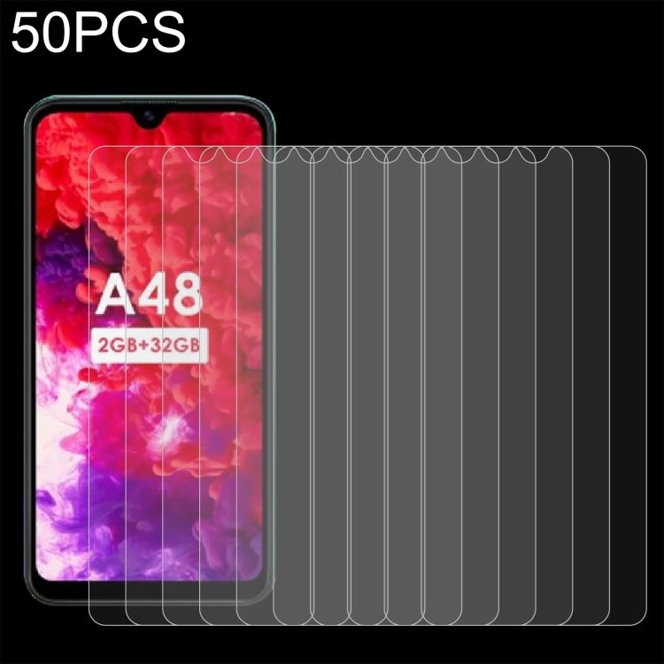 50 pellicole in vetro temperato da 0,26 mm 9H 2,5D, For Tecno A11 (50 PCS), For Tecno A15 (50 PCS), For Tecno A32F (50 PCS), For Infinix HOT 10 Play G25 (50 PCS), For Umidigi A11S (50 PCS), For Infinix HOT 11S (50 PCS), For Tecno NOTE 4 (50 PCS)       ...