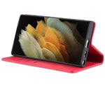 Custodia in pelle magnetica per Samsung Galaxy S22 Ultra 5G