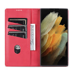 Custodia in pelle magnetica per Samsung Galaxy S22 Ultra 5G
