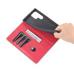 Custodia in pelle magnetica per Samsung Galaxy S22 Ultra 5G