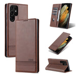 Custodia in pelle magnetica per Samsung Galaxy S22 Ultra 5G