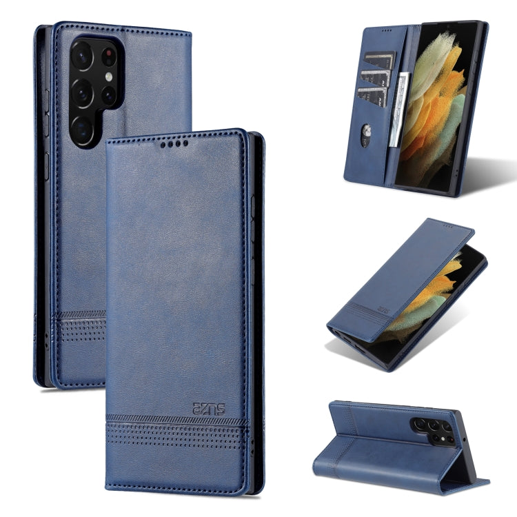 Custodia in pelle magnetica per Samsung Galaxy S22 Ultra 5G