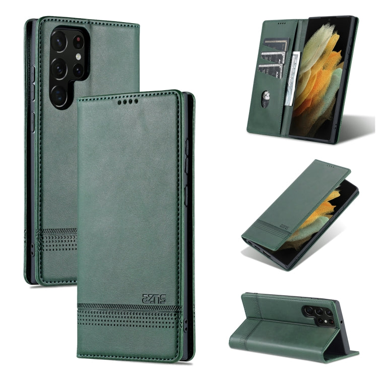 Custodia in pelle magnetica per Samsung Galaxy S22 Ultra 5G