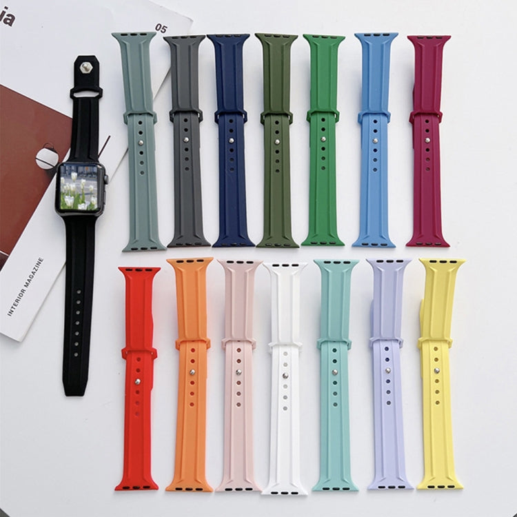Cinturino in silicone per Apple Watch serie 7/6/SE/5/4/3/2/1
