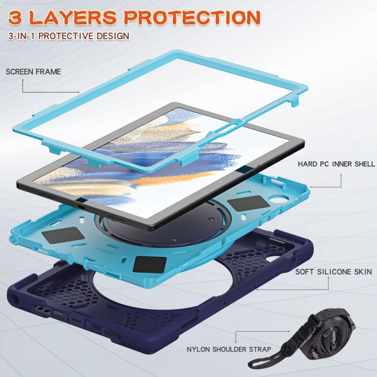 Custodia in silicone per Samsung Galaxy Tab A8 10.5 2021