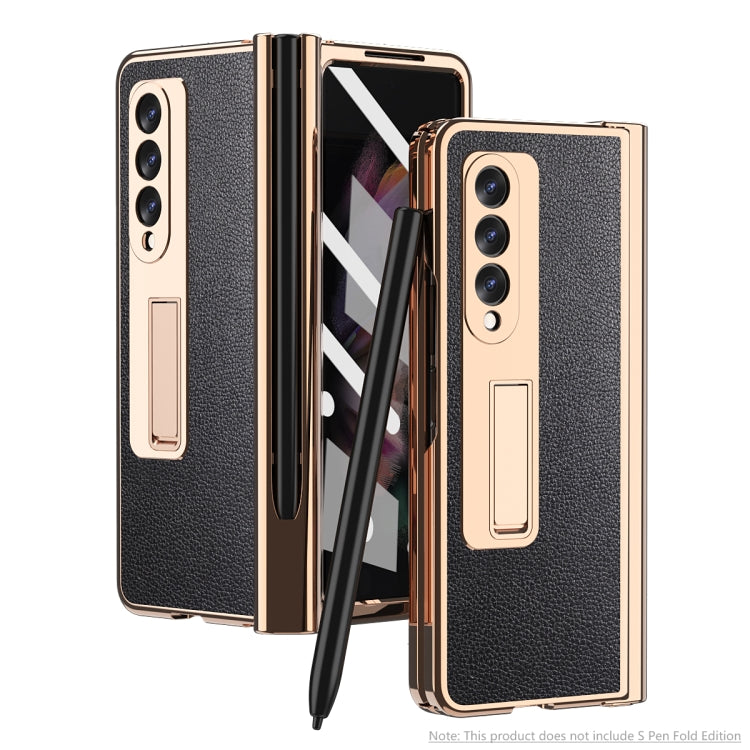 Custodia con slot penna e cerniera per Samsung Galaxy Z Fold3 5G