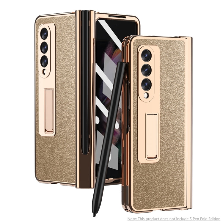 Custodia con slot penna e cerniera per Samsung Galaxy Z Fold3 5G