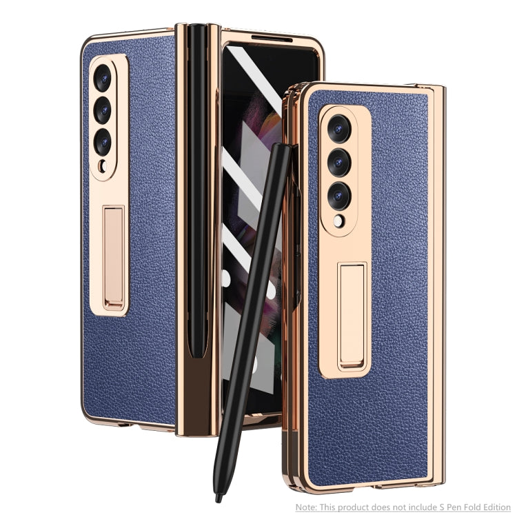 Custodia con slot penna e cerniera per Samsung Galaxy Z Fold3 5G