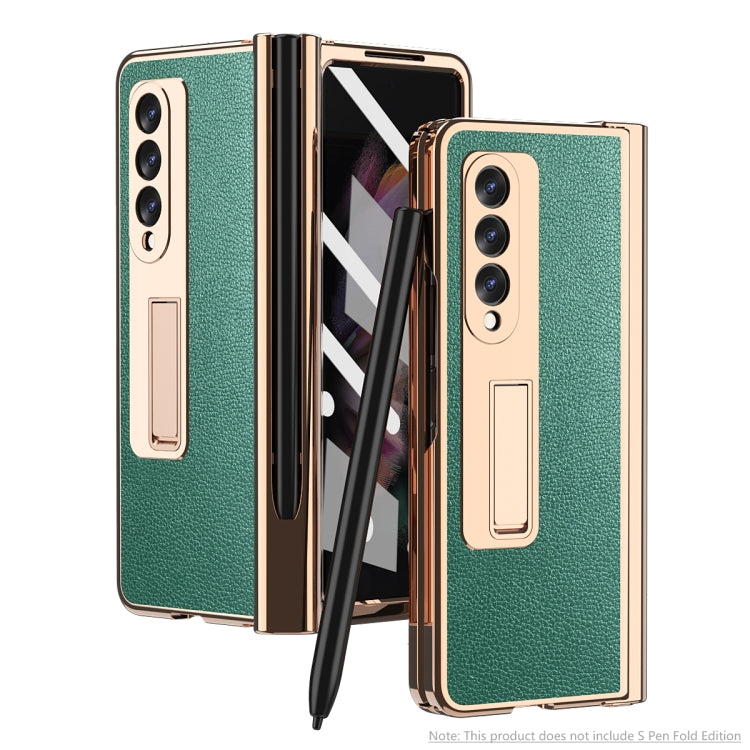 Custodia con slot penna e cerniera per Samsung Galaxy Z Fold3 5G