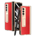 Custodia a croce con cerniera per Samsung Galaxy Z Fold3 5G