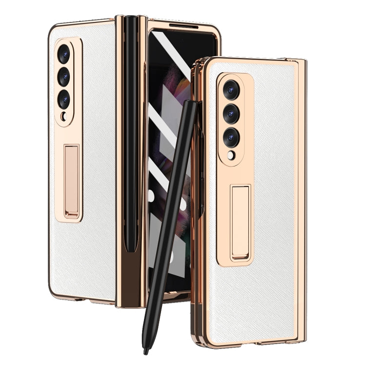 Custodia a croce con cerniera per Samsung Galaxy Z Fold3 5G