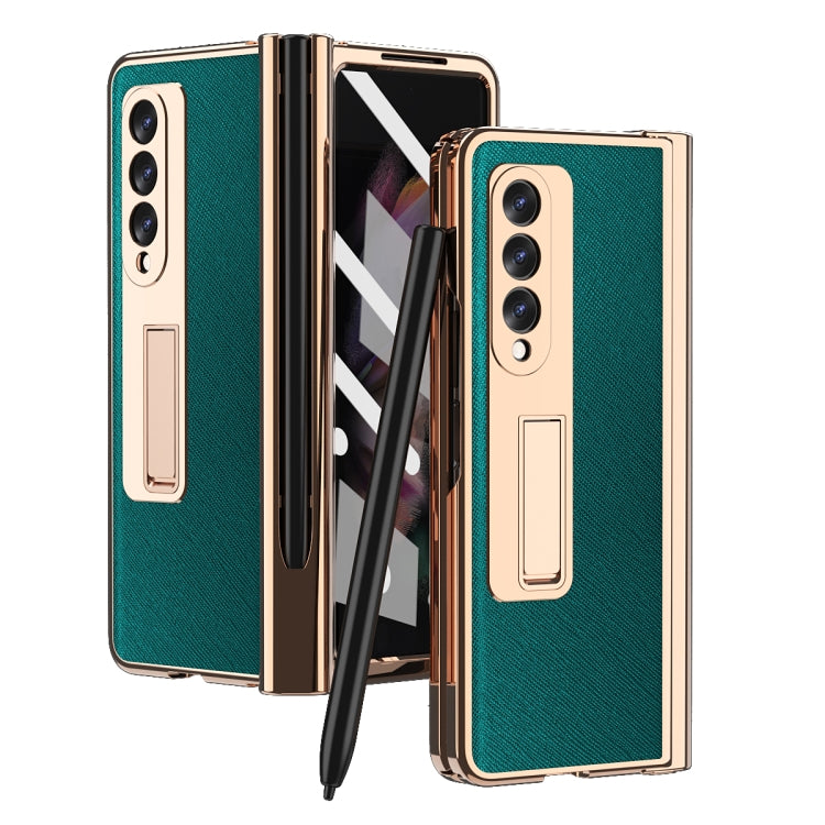 Custodia a croce con cerniera per Samsung Galaxy Z Fold3 5G