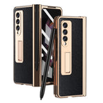 Custodia a croce con cerniera per Samsung Galaxy Z Fold3 5G