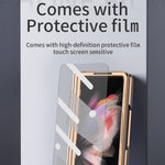 Custodia a croce con cerniera per Samsung Galaxy Z Fold3 5G