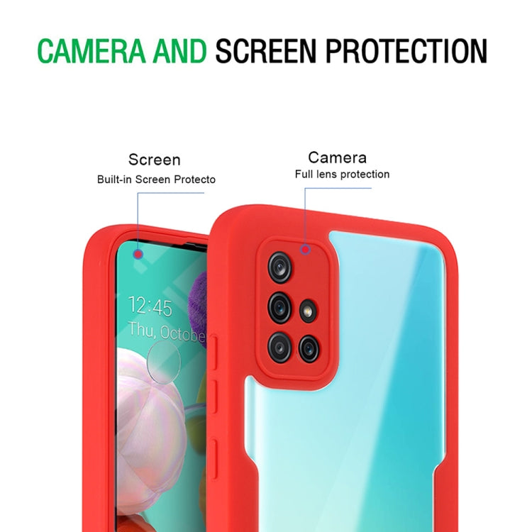Custodia TPU antiurto 360° per Samsung Galaxy A52 e A51