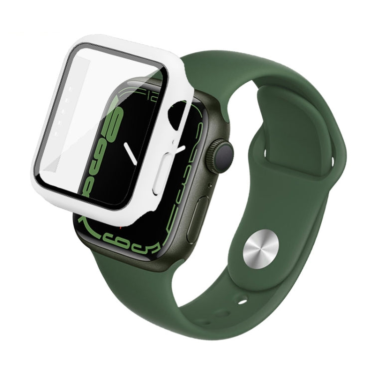 Custodia con pellicola vetro temperato per Apple Watch Series 7-9